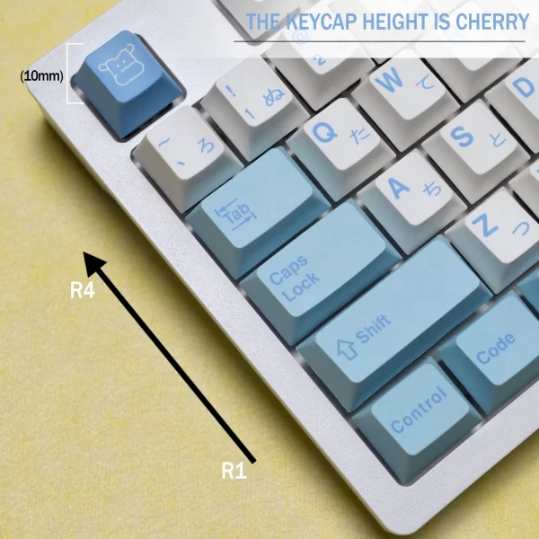 GMK+ Cute Milk MDA Custom Keycap Set - Image 2