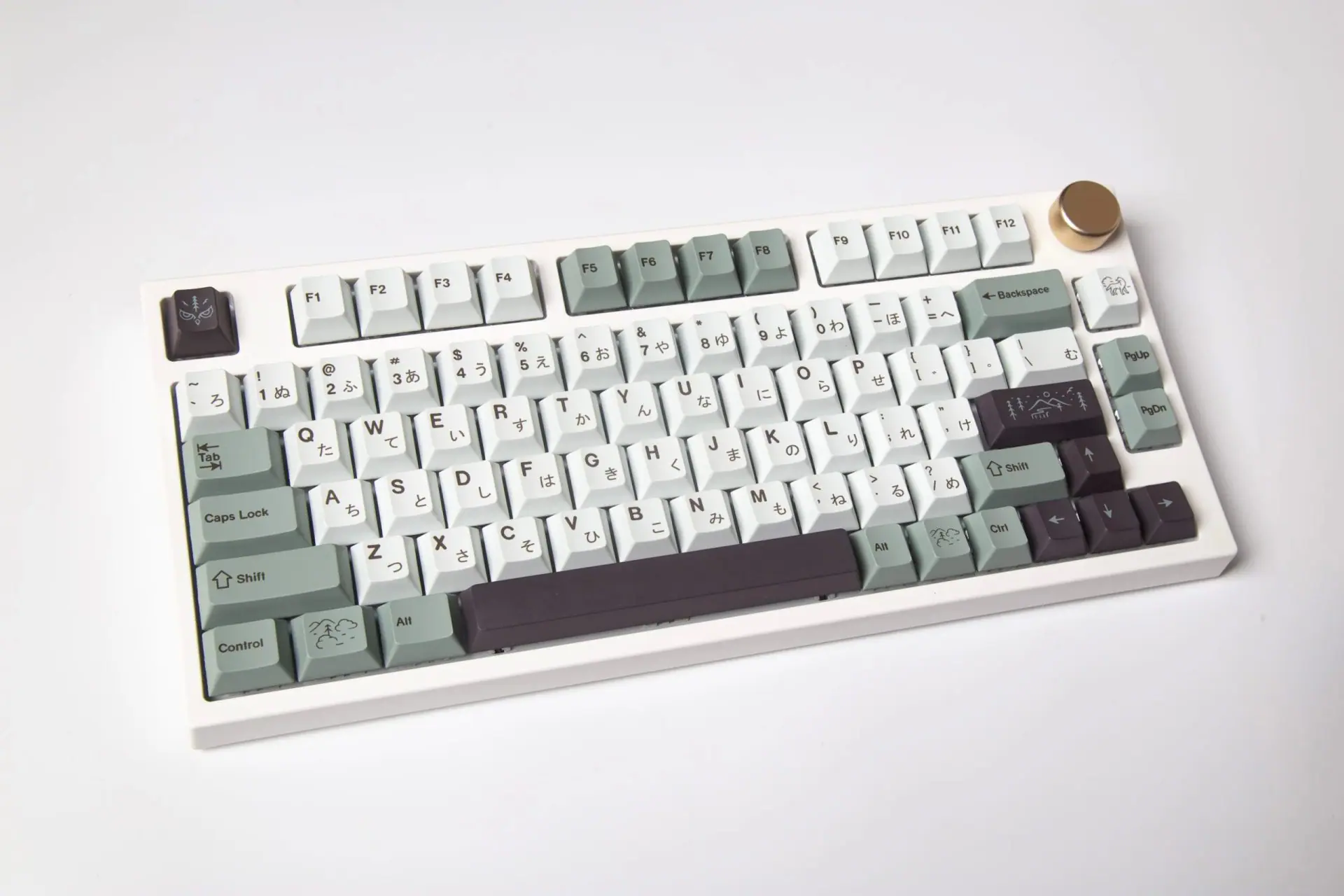 141 keys November Fog GMK Clone Keycap Cherry Profile PBT Keycaps For MX Switch Mechanical Keyboard DYE-SUB Japanese Key Caps