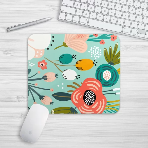 GMK+ Floral Squared Mouse Pad - Image 5