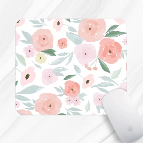 GMK+ Floral Squared Mouse Pad - Image 2