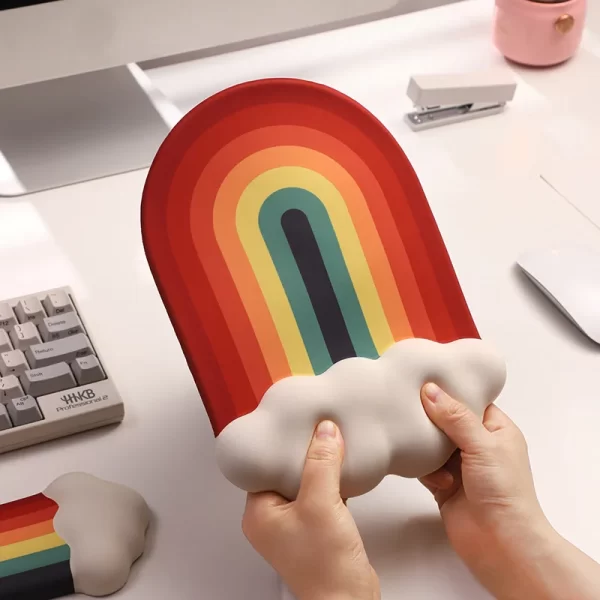 GMK+ Rainbow Mouse Pad - Image 3