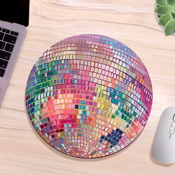 GMK+ Round Disco Mouse Pad - Image 3