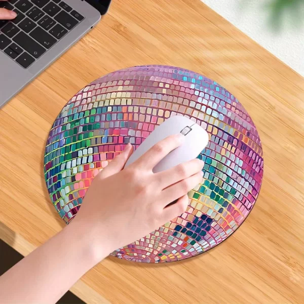 GMK+ Round Disco Mouse Pad - Image 2