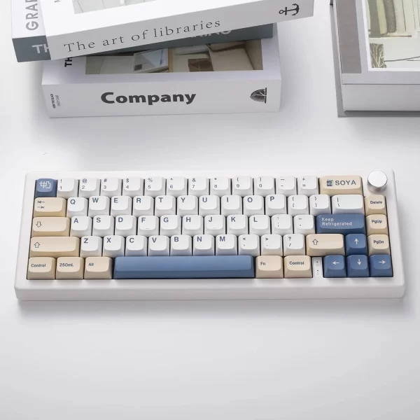 GMK+ Soft Blue XDA Custom Keycap Set - Image 4