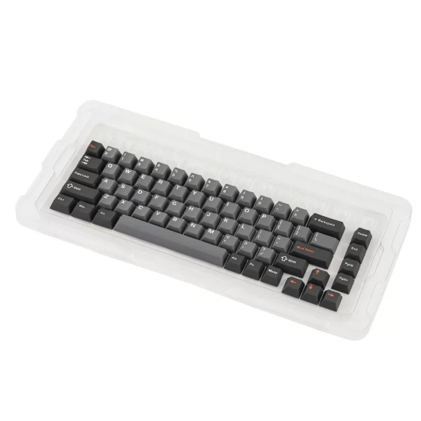 GMK+ Black Grey MDA Custom Keycap Set - Image 2