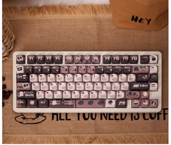 GMK+ Coffee Bean MDA Custom Keycap Set