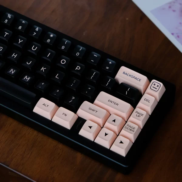GMK+ Black and Pink SA Custom Keycap Set - Image 3