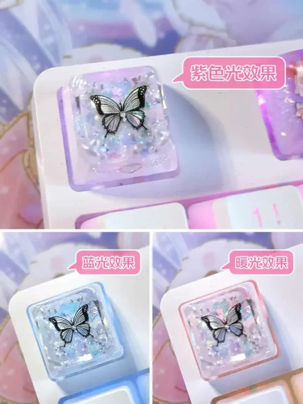 GMK+ Butterfly Sparkle Single Keycap - Image 2