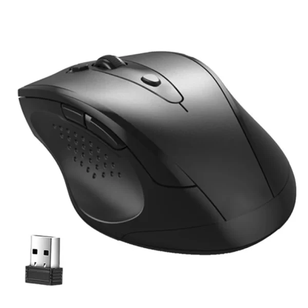 GMK+ Minimalist Black Gaming Mouse - Image 2