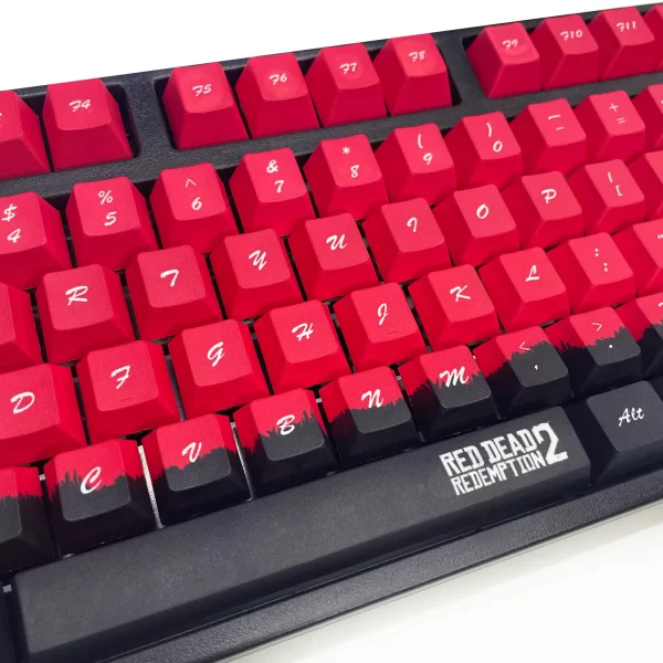 GMK+ Red Dead OEM Custom Keycap Set - Image 2