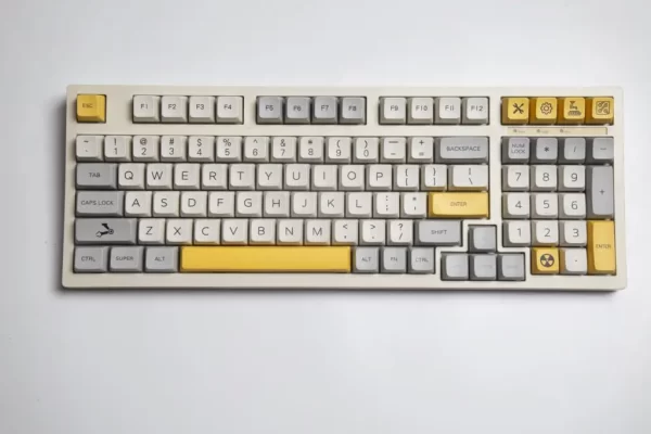 GMK+ Chick Yellow MDA Custom Keycap Set