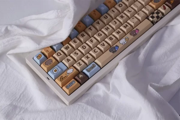 GMK+ Cute Bear KCA Custom Keycap Set - Image 4