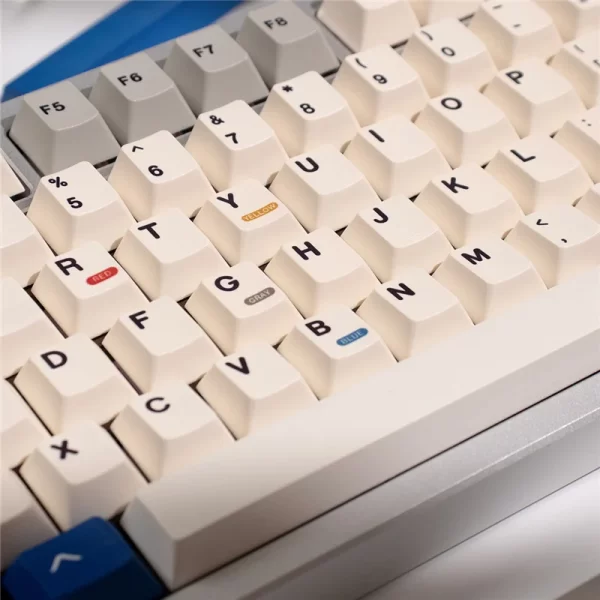 GMK+ Vintage Retro MA Custom Keycap Set - Image 3