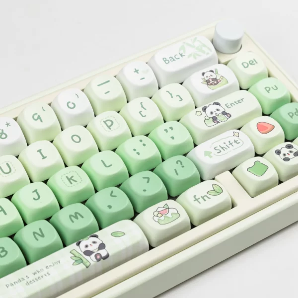 GMK+ Green Panda SA Custom Keycap Set - Image 2