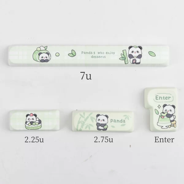 GMK+ Green Panda SA Custom Keycap Set - Image 4