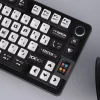 GMK+ Black and White MA Custom Keycap Set - Image 3