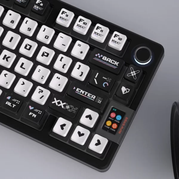 GMK+ Black and White MA Custom Keycap Set - Image 3
