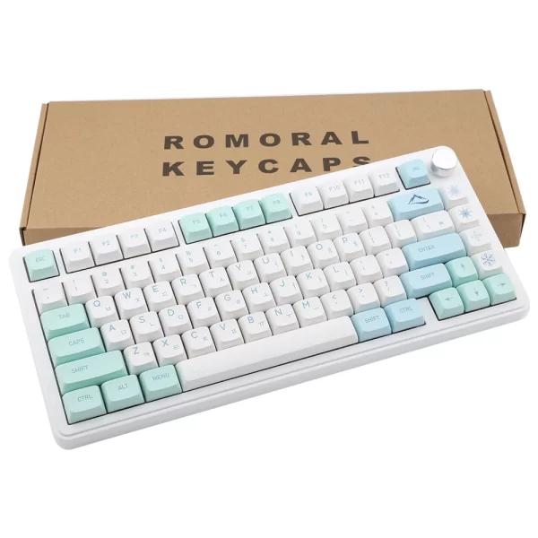 GMK+ Ice Crystal XDA Custom Keycap Set - Image 4