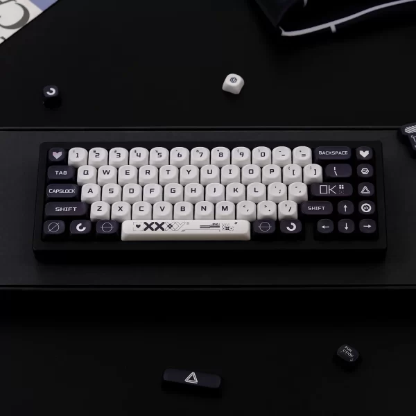 GMK+ Print Stream KCA Custom Keycap Set