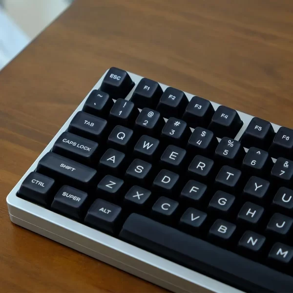 GMK+ Black Semi SA Custom Keycap Set - Image 2