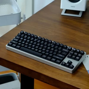 GMK+ Black Semi SA Custom Keycap Set