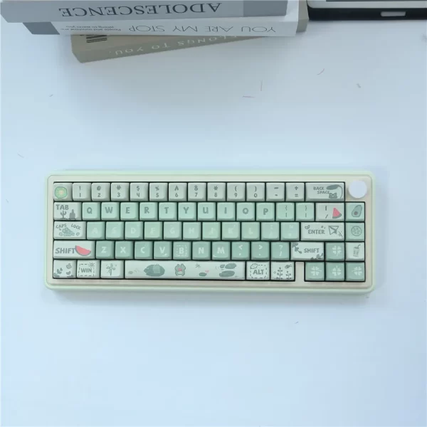 GMK+ Cute Animal MDA Custom Keycap Set