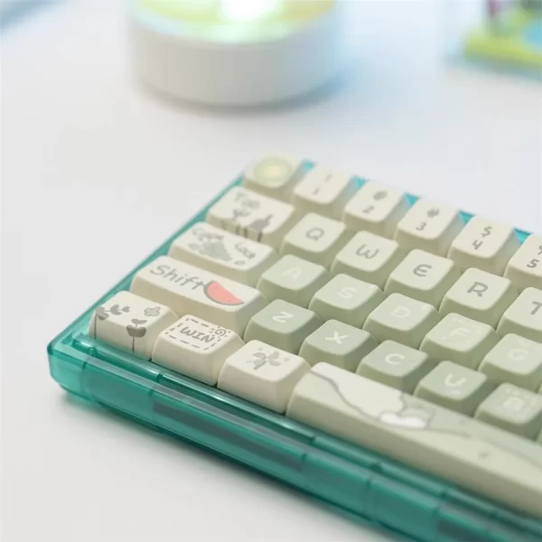 GMK+ Cute Frog MDA Custom Keycap Set - Image 4