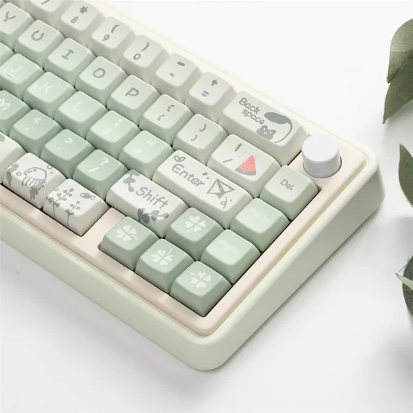 GMK+ Cute Frog MDA Custom Keycap Set - Image 3