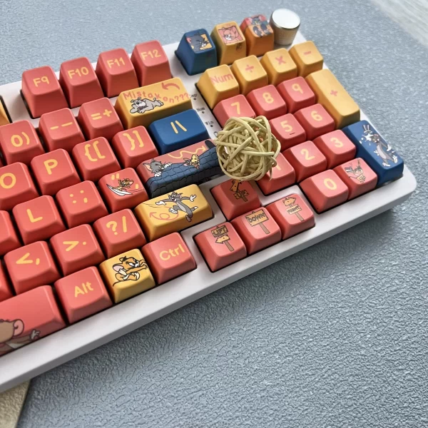 GMK+ Tom Jerry MDA Custom Keycap Set - Image 3