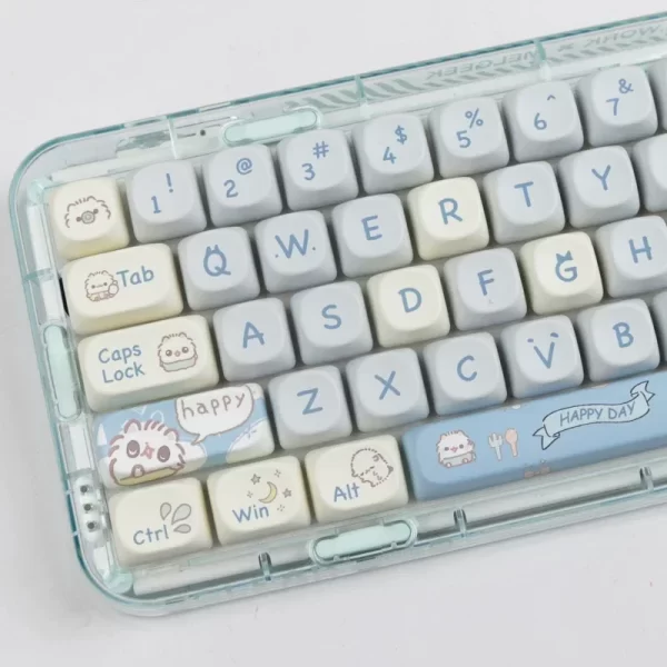GMK+ Cute Meow MDA Custom Keycap Set - Image 3