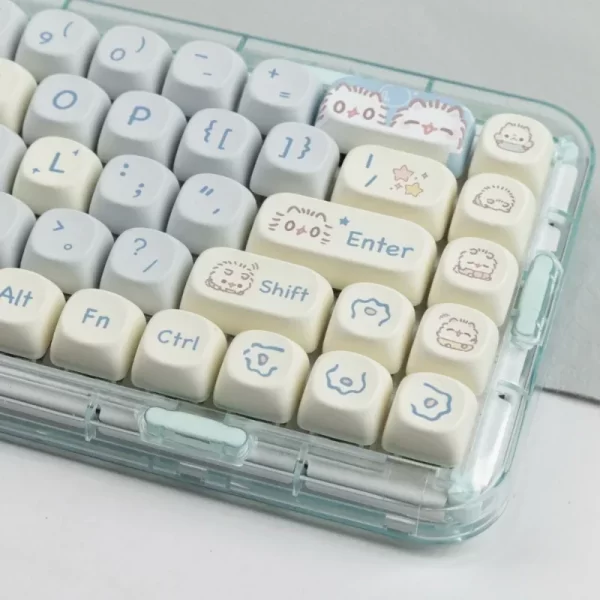 GMK+ Cute Meow MDA Custom Keycap Set - Image 2
