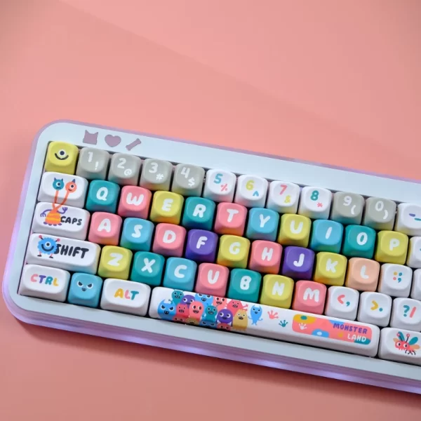 GMK+ Small Monster MDA Custom Keycap Set - Image 2