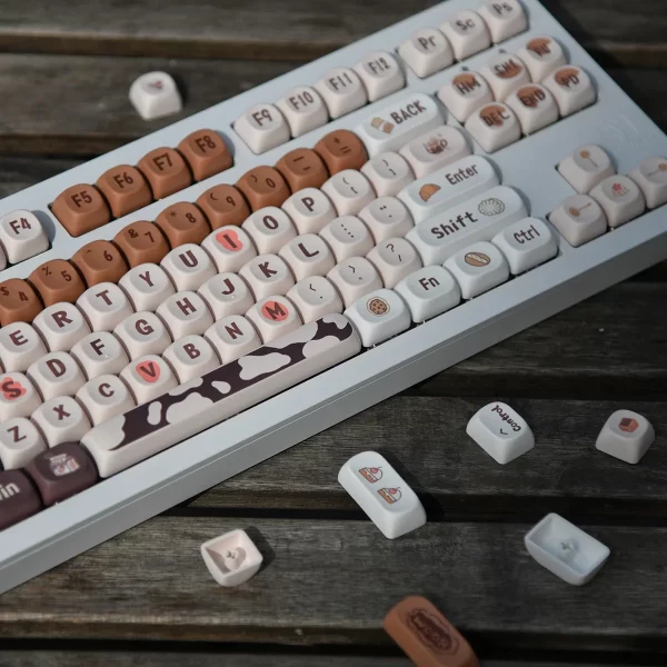 GMK+ Chocolate MDA Custom Keycap Set - Image 4