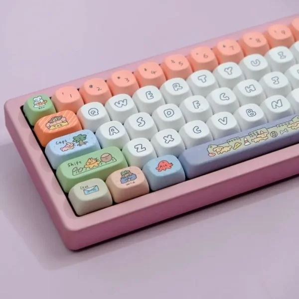 GMK+ Smiley Face MDA Custom Keycap Set - Image 2