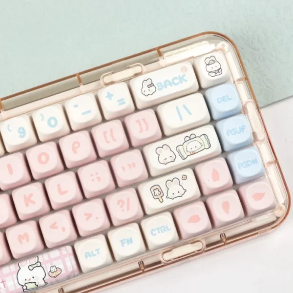 GMK+ Bunny MDA Custom Keycap Set - Image 4