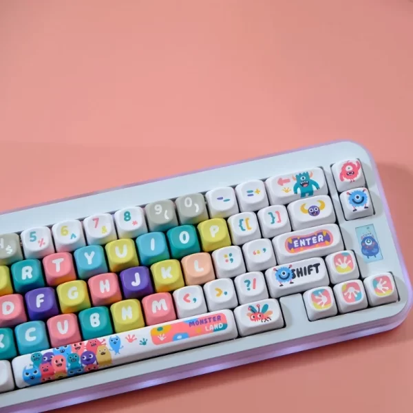 GMK+ Little Monster MDA Custom Keycap Set - Image 3