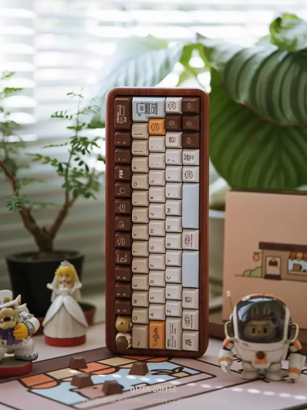 GMK+ Cafe Coffee MA Custom Keycap Set - Image 3