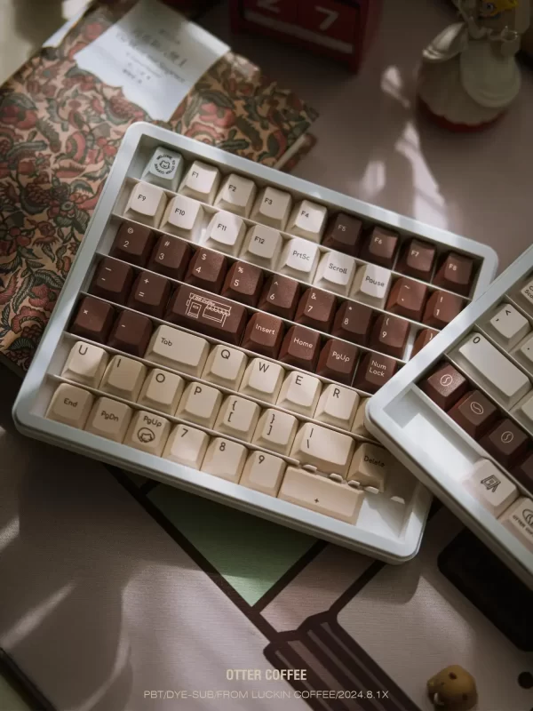 GMK+ Cafe Coffee MA Custom Keycap Set - Image 4