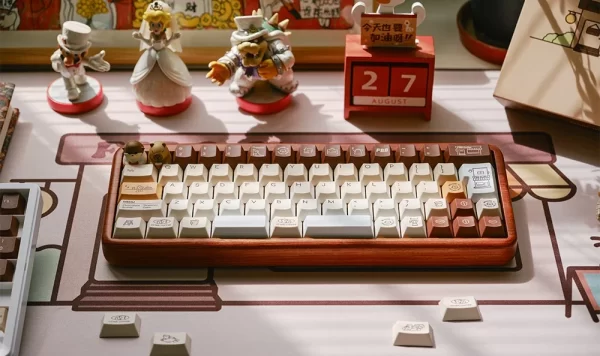 GMK+ Cafe Coffee MA Custom Keycap Set