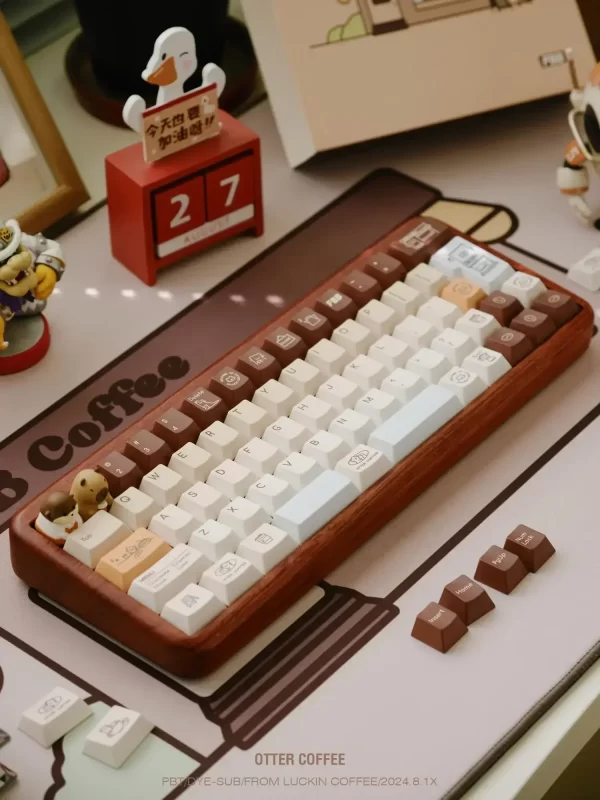 GMK+ Cafe Coffee MA Custom Keycap Set - Image 2