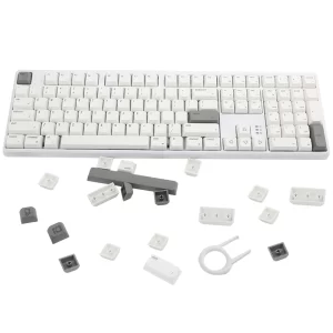 GMK+ White Rounded MA Custom Keycap Set