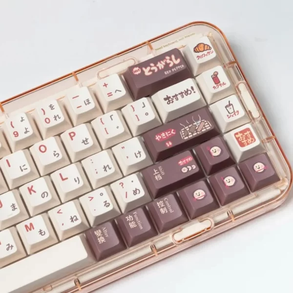 GMK+ Profile Brown MA Custom Keycap Set - Image 3