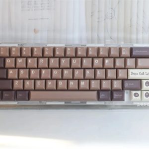 GMK+ Cute Little Bear KCA Custom Keycap Set