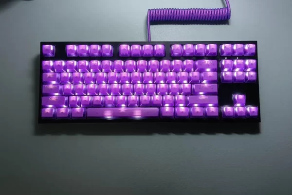 GMK+ Dark Purple OEM Custom Keycap Set