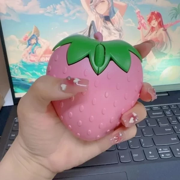 GMK+ Small Pink Gaming Mouse - Image 3