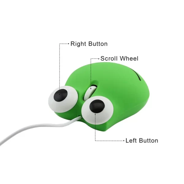 GMK+ Cute Frog Gaming Mouse - Image 3