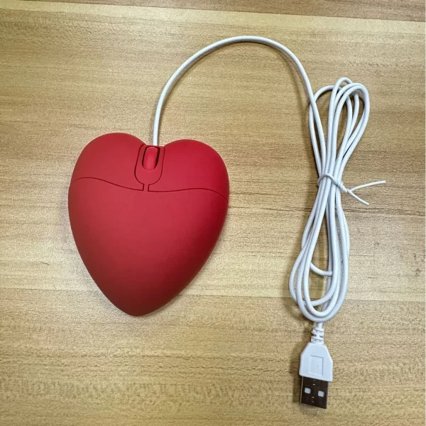 GMK+ Cute Heart Gaming Mouse - Image 2